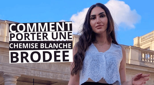 Comment porter une blouse blanche brodée ? 